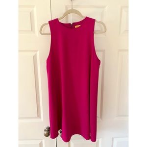 Alice + Olivia pink cutout dress